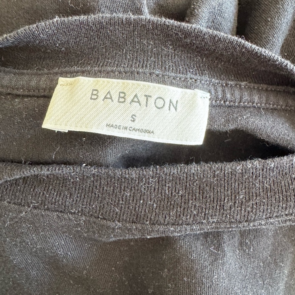 Black BABATON tank with shoulder pads - Picture 3 of 5